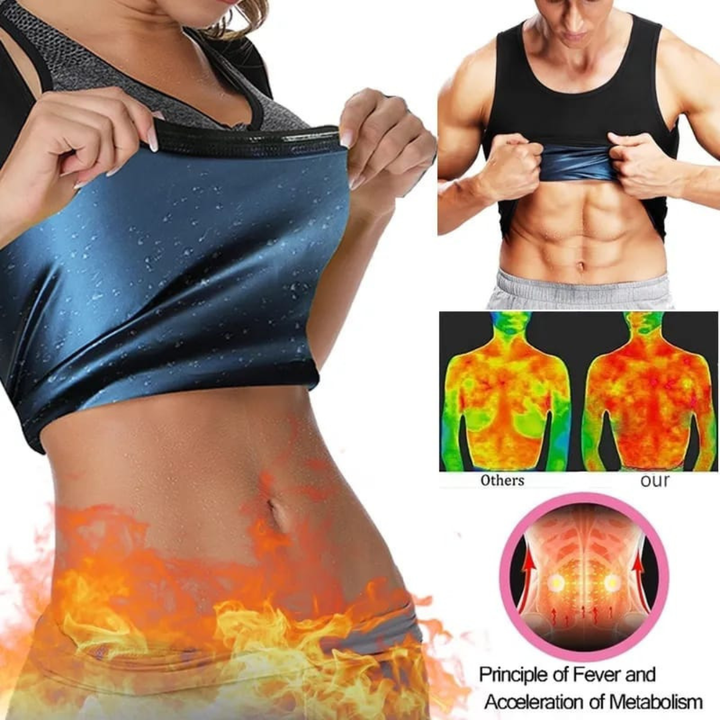 🔥 Chaleco Sauna Para Hombre Y Mujer | Efecto Termíco+ Aplana Abdomen ✅